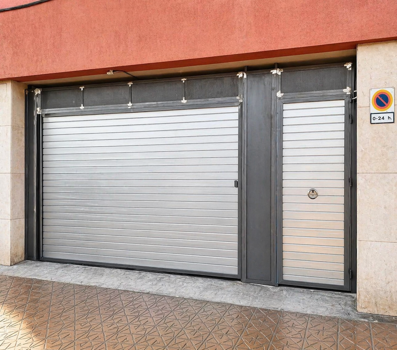 Cerramiento de garaje